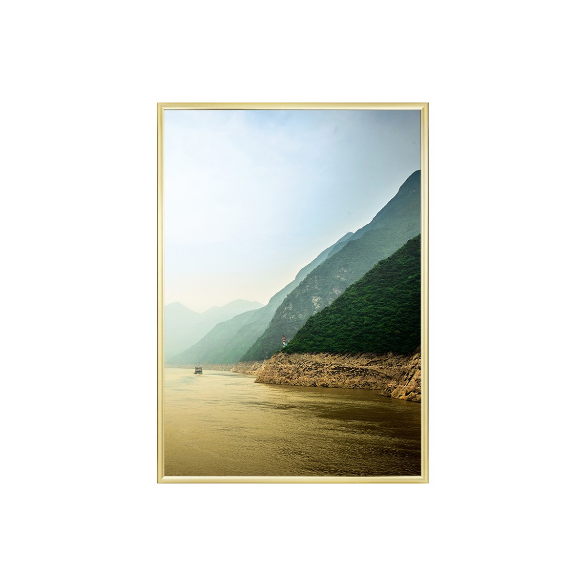 Постер в рамке "Sunny bay"