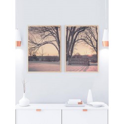 Комплект постеров в рамках "Park"