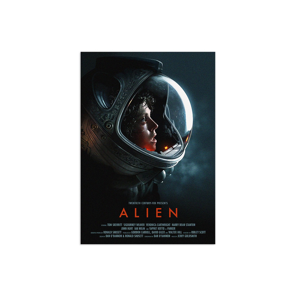Постер "Alien. Sigourney Weaver"
