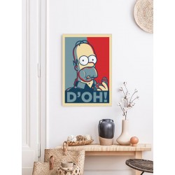 Постер в рамке "D'oh!"