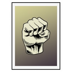 Постер в рамці "Тримай удар"