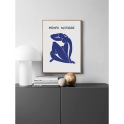 Постер "Синя оголена II. Анрі Матісс.1952"