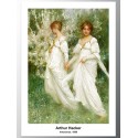 Постер "Невинність. Артур Хакер. 1899"