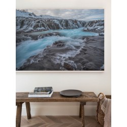 Постер "Водоспад Бруарфосс"