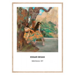 Постер "Балерини. Едгар Дега. 1877"