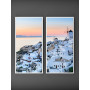 Комплект постеров в рамках "Santorini"