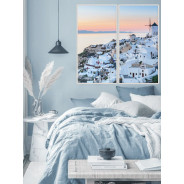 Комплект постеров в рамках "Santorini"