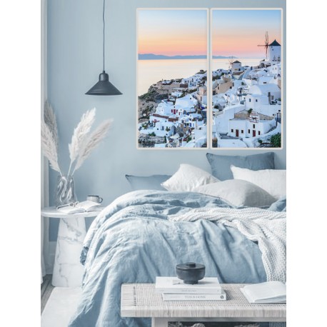 Комплект постерів в рамках "Santorini"