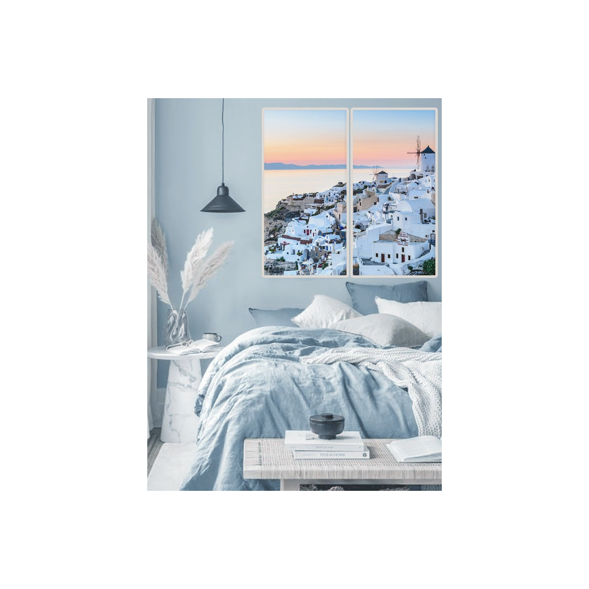 Комплект постерів в рамках "Santorini"