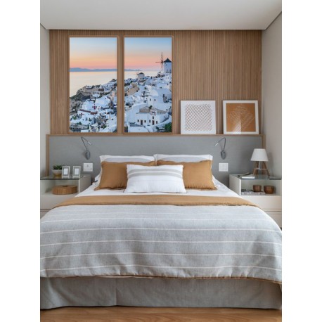 Комплект постеров в рамках "Santorini"