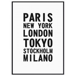 Постер в рамке "Travel the world"