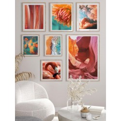 Постер в рамці "Orange Art"