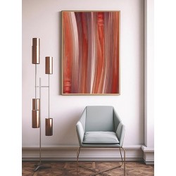 Постер в рамке "Orange Art"
