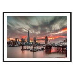 Постер в рамке "Тауэрский мост"