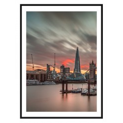 Постер в рамке "Тауэрский мост"