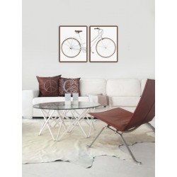 Комплект постеров в рамках "Retro"