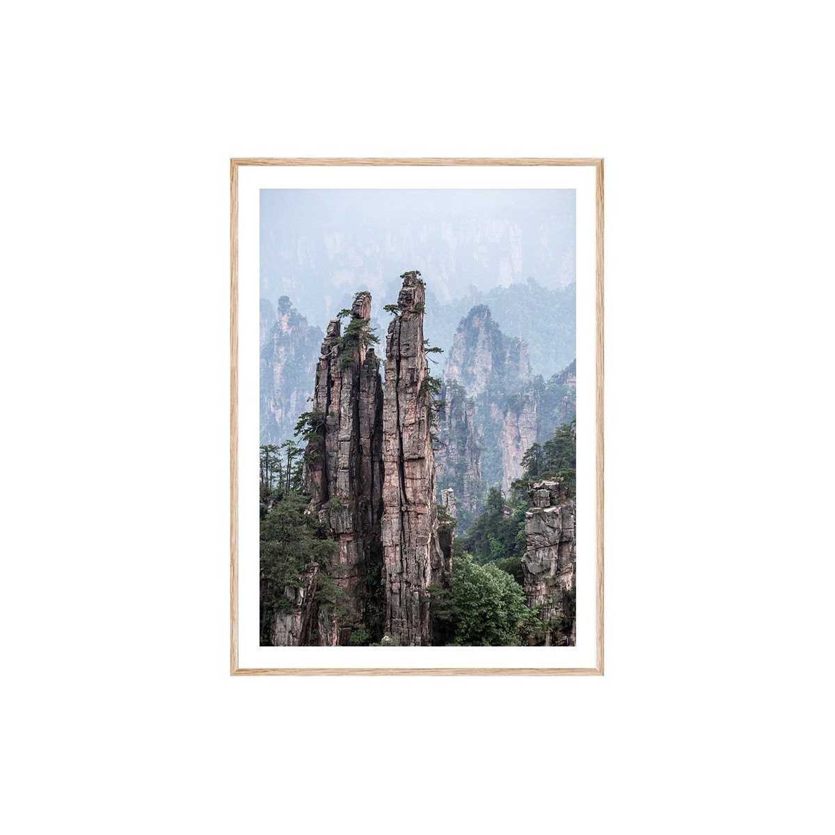 Постер в рамці "Zhangjiajie, China"