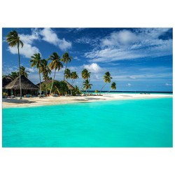 Постер "Vaadhoo, Maldives"