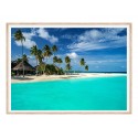 Постер в рамке "Vaadhoo, Maldives"