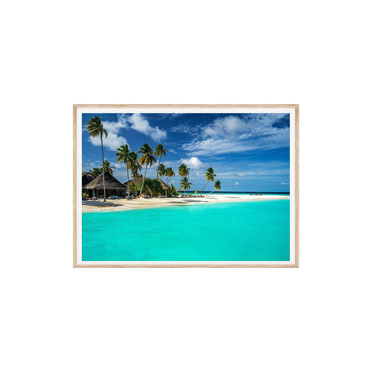 Постер в рамке "Vaadhoo, Maldives"
