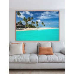 Постер в рамці "Vaadhoo, Maldives"