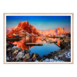 Постер в рамке "Lofoten Islands"