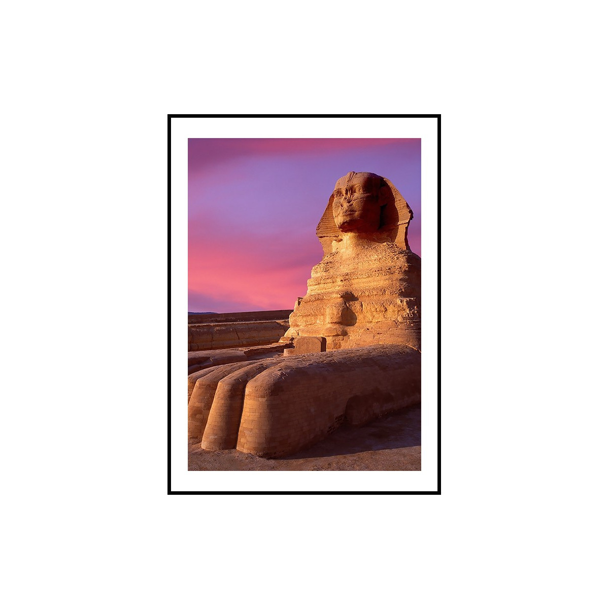 Постер в рамке "Great Sphinx. Giza"