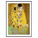 Постер в рамке "The Kiss. Gustav Klimt"