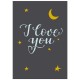 Комплект постерів "I love you"