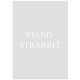 Комплект постеров "Stand straight"