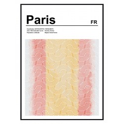 Постер в рамке "Paris"