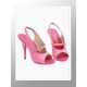 Постер "Chanel Vintage Pink Sandal Shoes, 1995 "