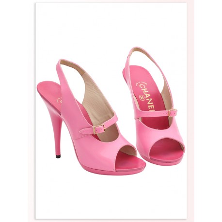 Постер "Chanel Vintage Pink Sandal Shoes, 1995 "