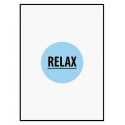 Постер в рамке "Relax"