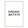 Постер в рамке "Hakuna Matata"