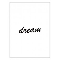 Постер в рамке "Мечта"