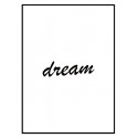Постер в рамке "Мечта"