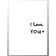 Постер "Я тебе люблю"