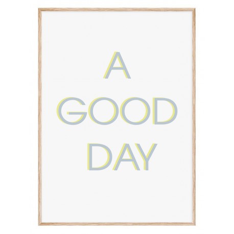 Постер в рамке "Хороший день"