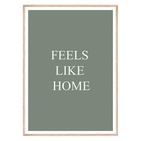 Постер в рамці "Почувайтеся як вдома"
