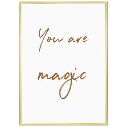Постер в рамке "Ты волшебница"
