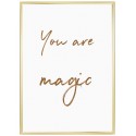 Постер в рамке "Ты волшебница"