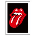 Постер в рамке "KISS. Rolling Stones"