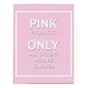 Постер в рамке "Pink"