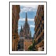 Постер в рамці "Собор Святого Хреста і святої Євлалії. Барселона, Іспанія"