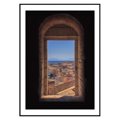Постер в рамке "Крепость Палео Фрурио"