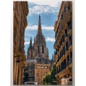 Постер "Собор Святого Хреста і святої Євлалії. Барселона, Іспанія"