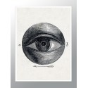 Постер в рамке "Eye Vintage Drawing"