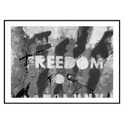 Постер в рамці "Freedom"