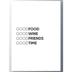 Постер "Good food"